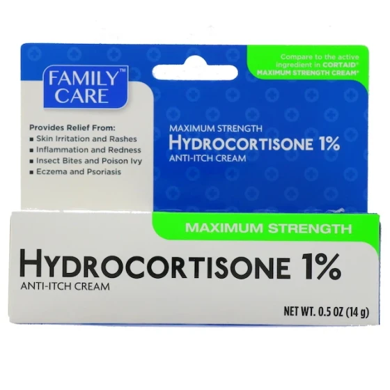 ANTI-ITCH RELIEF CREAM HYDROCORTIZONE 1 0.5 OZ
