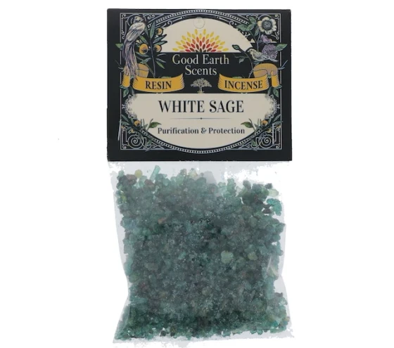 WHITE SAGE RESIN INCENSE