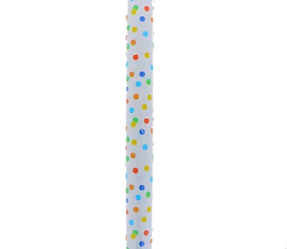 COLORFUL POLKA DOT GIFT WRAP 76.2 CM X 1.52 M