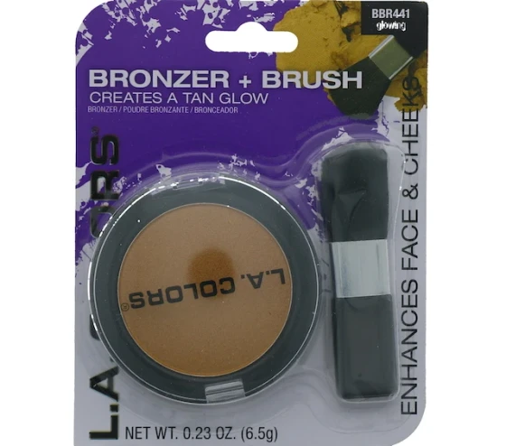 GLOWING BRONZER AND BONUS BRUSH