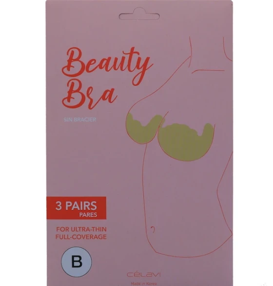 BEAUTY BRA SIN BRACIER 3 PAIR SIZE B