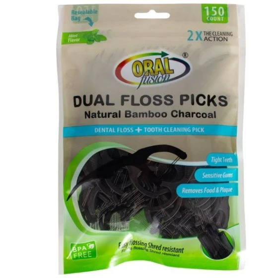 DUAL FLOSS PICKS 50 COUNT