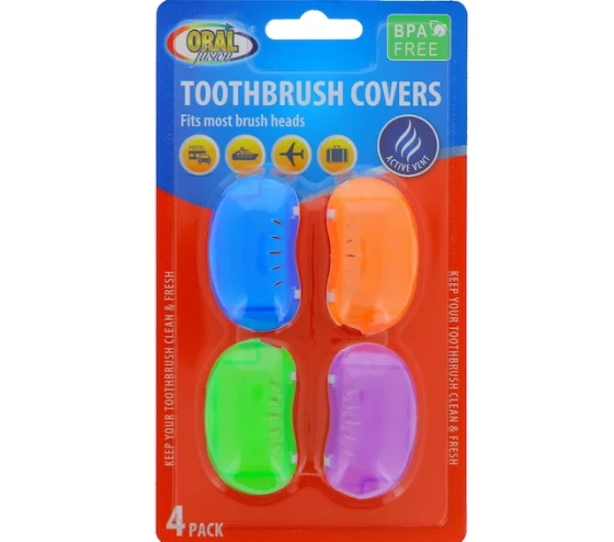 TOOTBRUSH COVERS 4 PACK