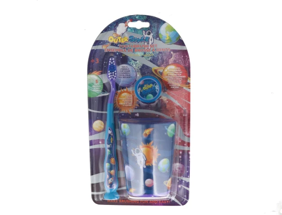 OUTERSPACE TOOTHBRUSH SET