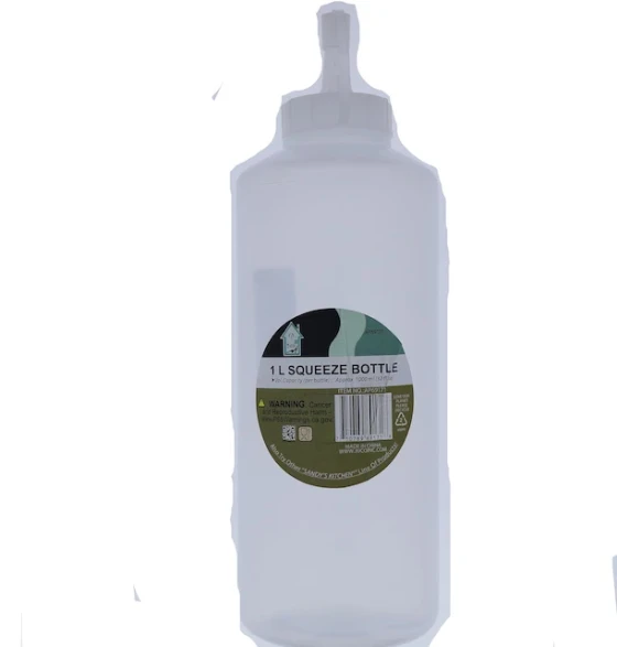 SQUEEZE BOTTLE 1 LITER