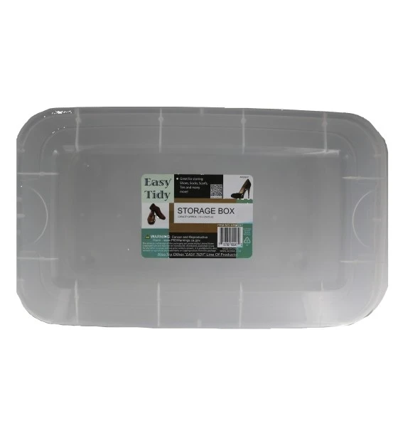SHOE BOX STORAGE 253oz 7.5 liters height