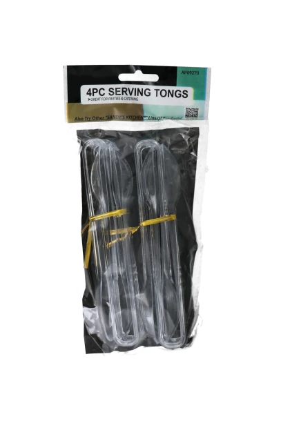 SERVING TONGS 4PC
