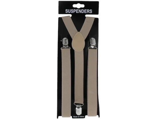 ASST COLOR SUSPENDERS
