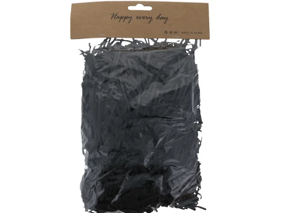 BLACK PAPER SHREDS