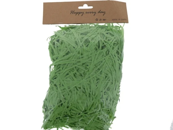 GREEN PAPER SHREDS