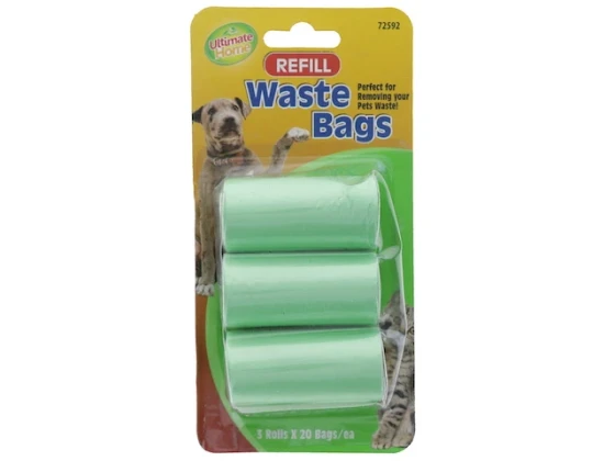 PET REFILL WSTE BAGS