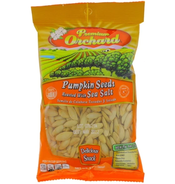 PUMPKIN SEEDS 3 OZ