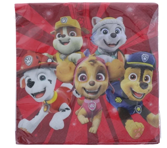 PAW PATROL SERVING NAPKIN 16 COUNT