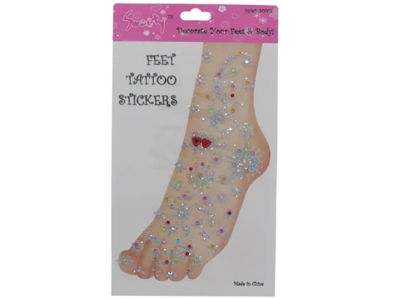 FOOT STICKERS