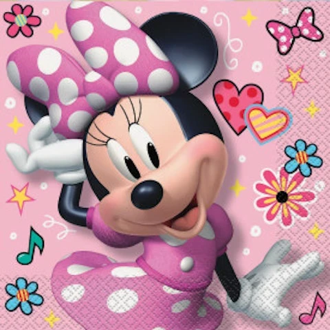 DISNEY MINNIE MOUSE LUNCHEON NAPKIN