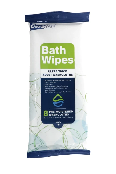 BATH WIPES ULTRA THICK ADULT WASHCLOTHS
