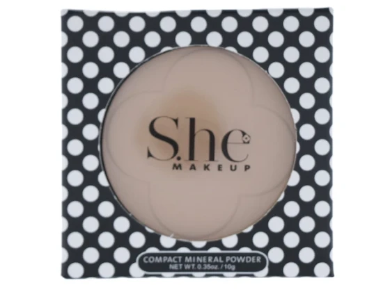 SHE COSMETICS PRESS POWDER LIGHT HONEY