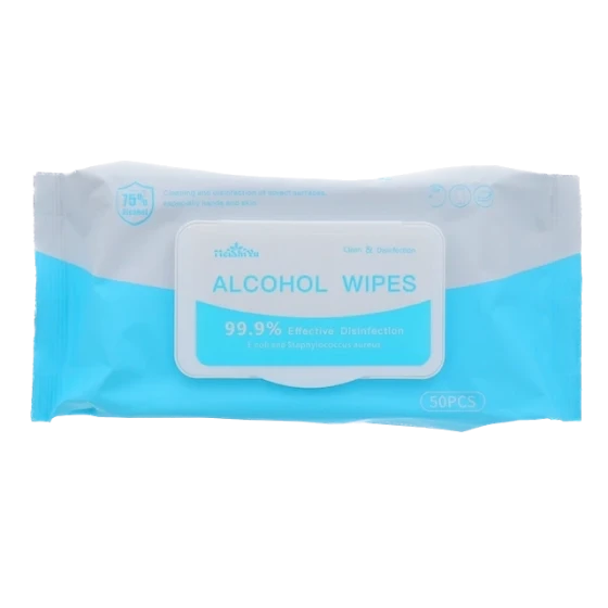 ALCOHOL WIPES 50 PCS