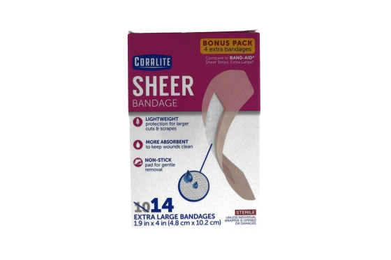 EXTRA LARGE SHEER BANDAGE