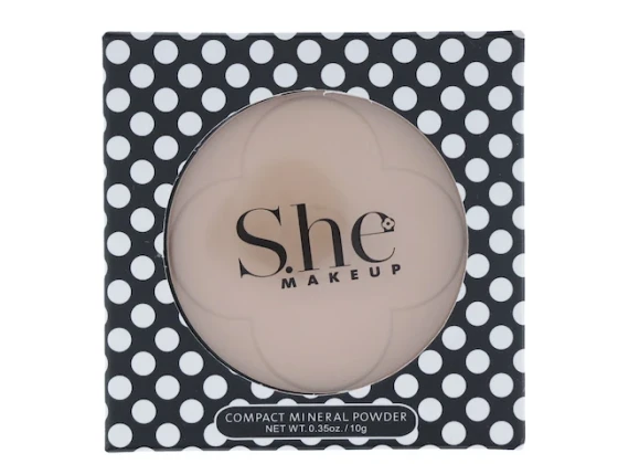 SHE COSMETICS PRESS POWDER SOFT BEIGE