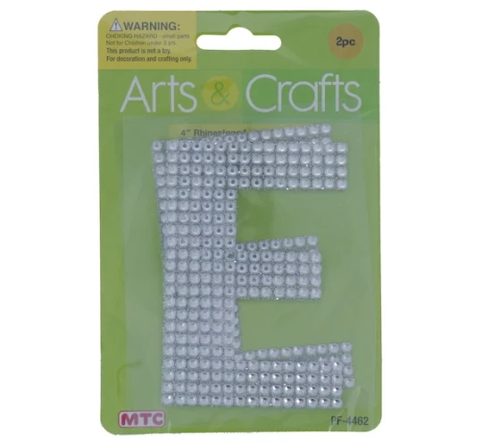 MTC - E RHINESTONE STICKERS-#E XXX