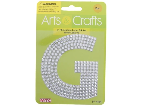 MTC- G RHINESTONE STICKERS-#G XXX