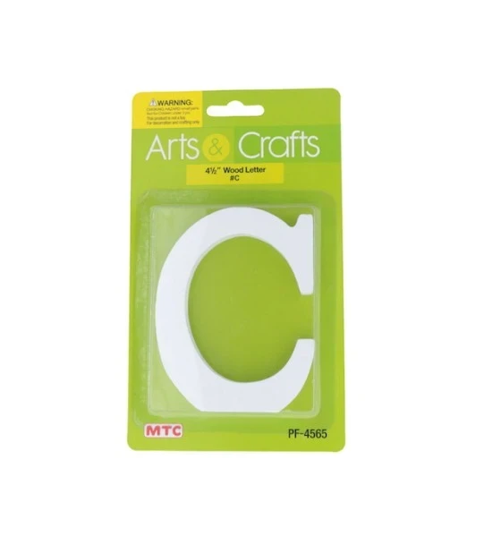 -#C 11CM WHITE WOOD NUMBER-C XXX