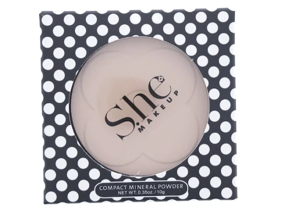SHE COSMETICS PRESS POWDER NATURAL BEIGE