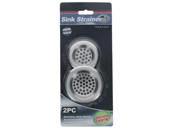 Stainless Steel Sink Strainer 2 Count ppp