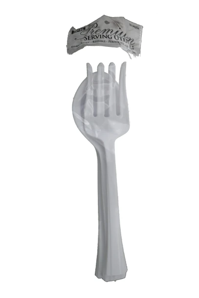 SERVING UTENCILS WHITE 3PK