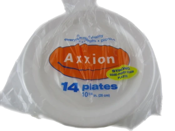 FOAM PLATES 10IN 14PC