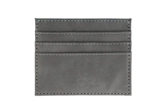 GREY CARD HOLDER