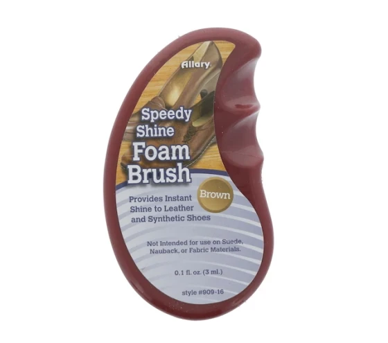 SHOE FOAM BRUSH BROWN