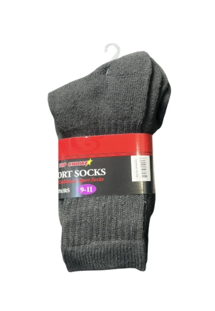 9-11 SOCKS CREW BLACK