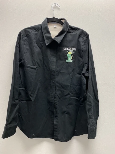SMALL BLACK LONG SLEEVE SHIRT