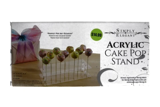ACRYLIC CAKE POP STAND