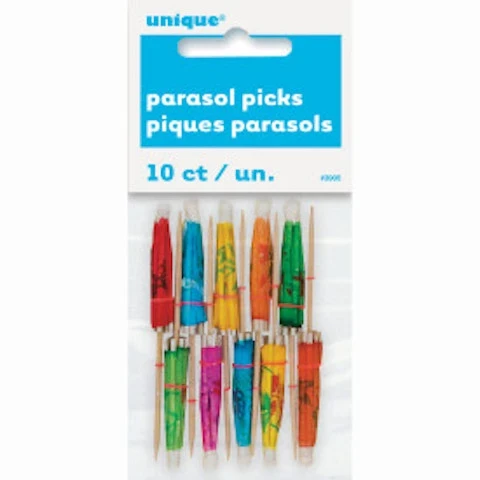 LUAU UMBRELLA PARASOL PICKS