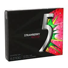5 GUM STRAWBERRY FLOOD