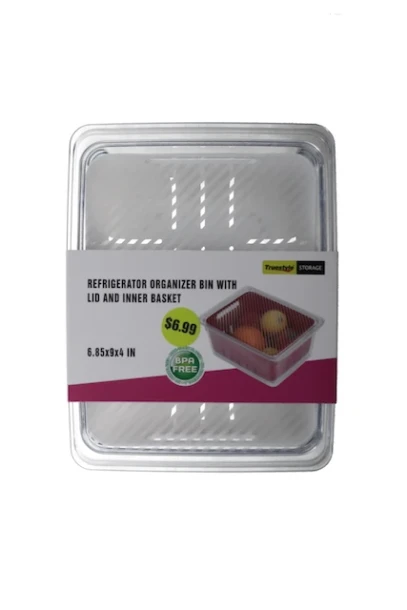 REGRIGERATOR ORGANIZER DRAWER