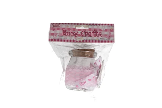 BABY GIRL GLASS BOTTLE ddd