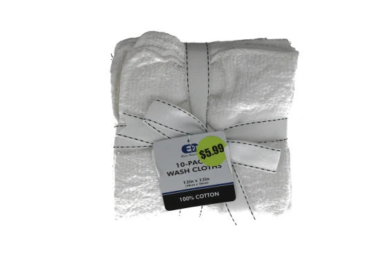 WASH CLOTH 10 PACK