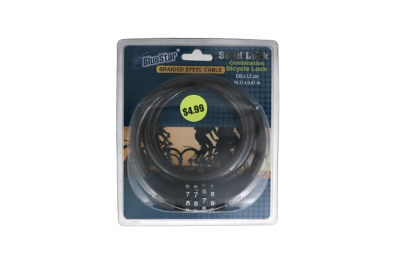 BICYCLE COMBINATION LOCK xxx