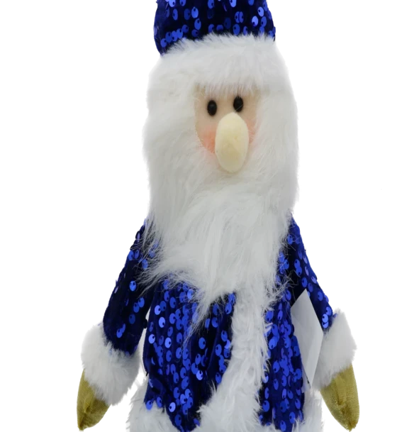 BLUE STANDING SNOW MAN
