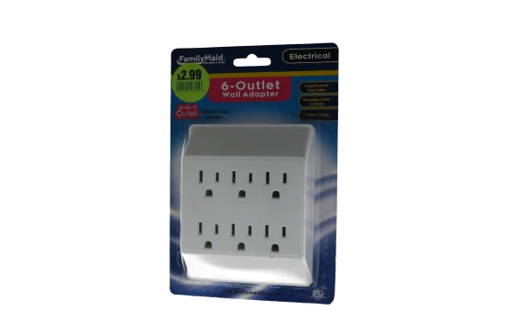 6 OUTLET WALL ADAPTER