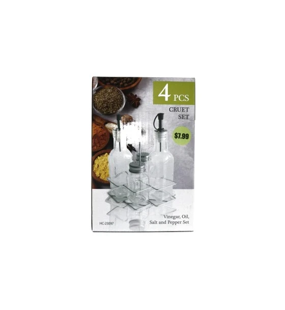 CRUET SET 4 PCS