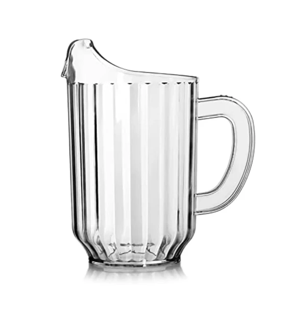 CLEAR WATER PITCHER