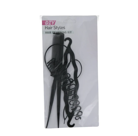 6 PCS DIY BUN KIT