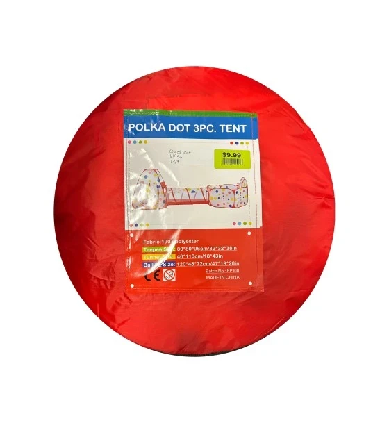 POLKA DOT 3 PC TENT