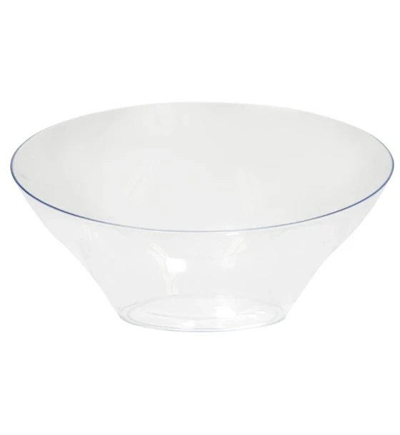 PLASTIC ANGLED SERVING BOWL 48 OZ