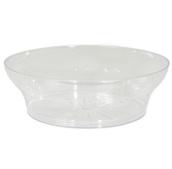 PLASTIC CLASSIC BOWL 10OZ 5 X 5 X 1.5 INCH